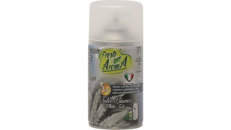 DEODORANTE AMBIENTE RICARICA SPRAY TALCO 250ML