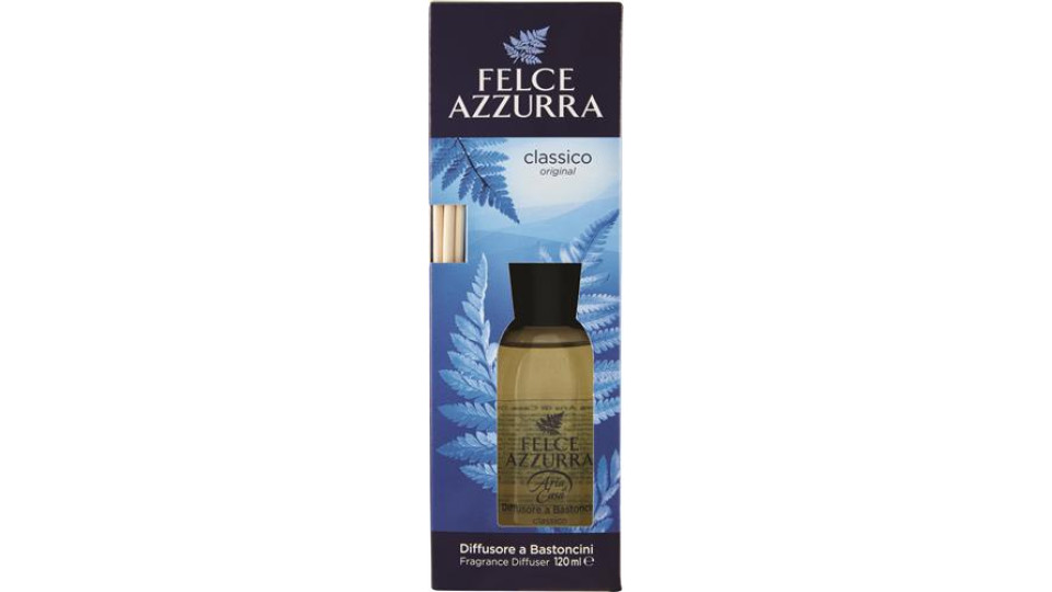 DEODORANTE AMBIENTE DIFFUSORE BASTONCINI 120ML
