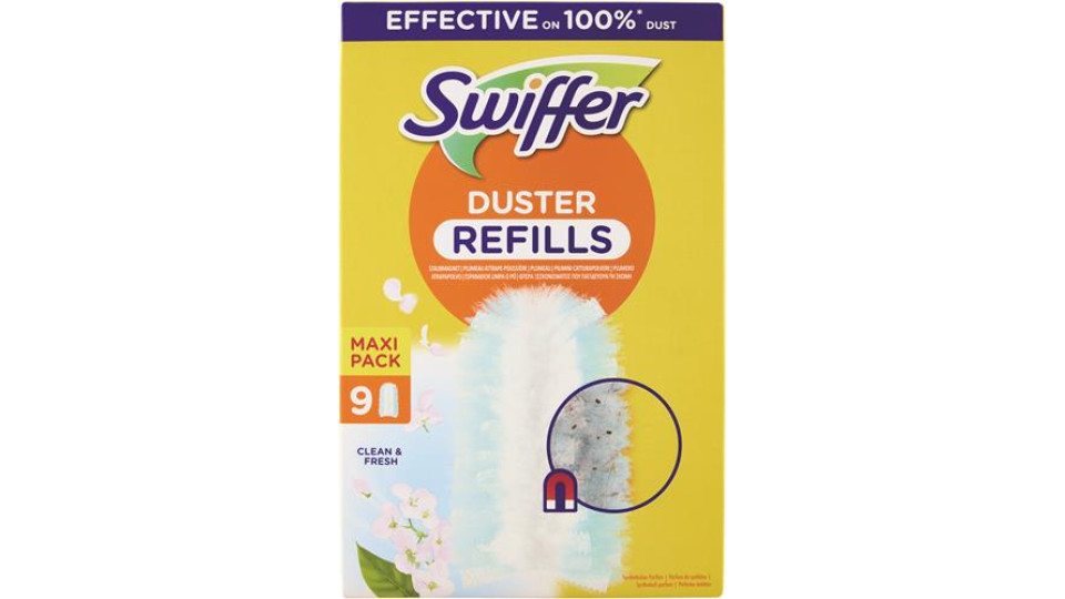 CATTURAPOLVERE DUSTER RICARICA PROFUMATA 9 PEZZI