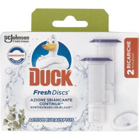 DISCHI DETERGENTI WC DOPPIA RICARICA EUCALIPTO E LAVANDA