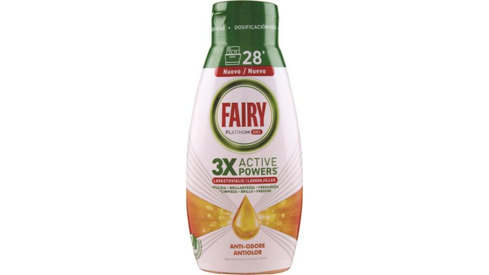 GEL LAVASTOVIGLIE ANTIODORE 504ML 28 LAVAGGI