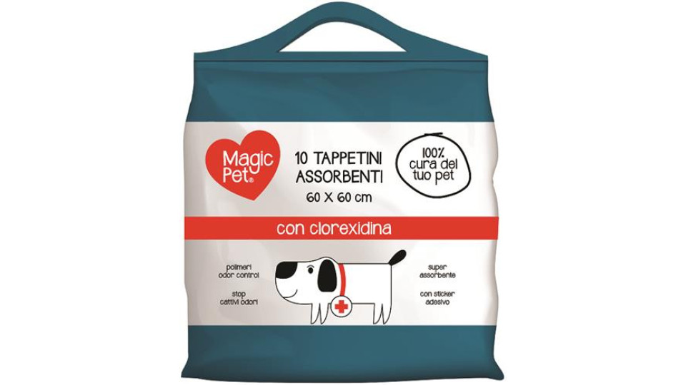 TAPPETINO ASSORBENTE PER CANI 60X60