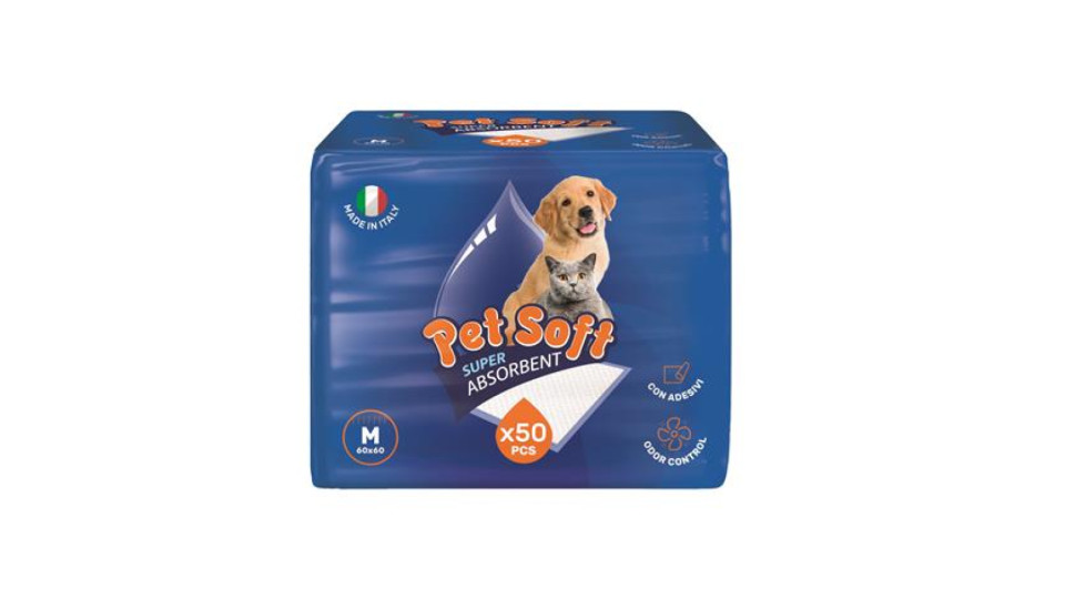 TAPPETINI PER ANIMALI 60X60 50 PEZZI