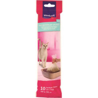 10 BUSTE IGIENICHE PER GATTI TOILETTE