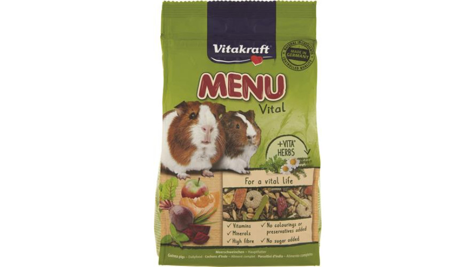 MENU' VITAL RODITORI