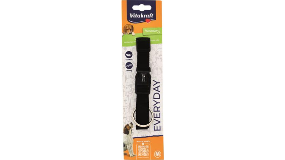 COLLARE EVERYDAY NYLON M 34-52CM