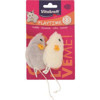 TOPOLINI DI PELUCHE PER GATTI PLAYTIME