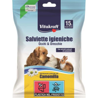 SALVIETTE IGIENICHE OCCHI & ORECCHI SOFTBAG PZ 15