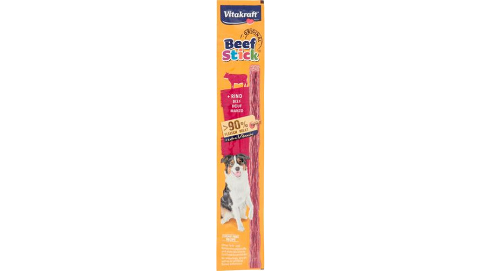SNACKS CANI BEEF STICK CARNE