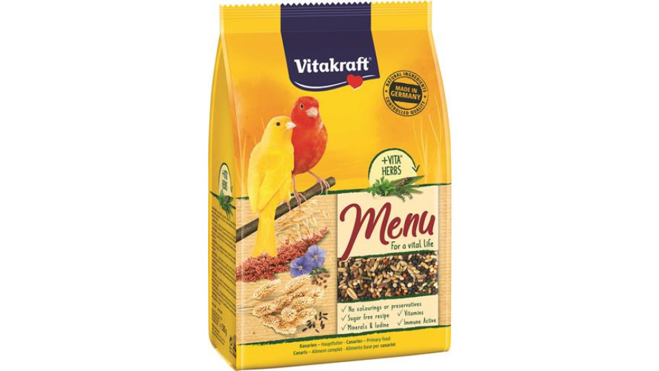 MENU' VITAL CANARINI +20 % PRODOTTO OMAGGIO