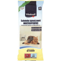 SALVIETTE IGENIZZANTI VITAKRAFT MULTISUPERFICI 40PZ