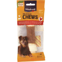 DELICIUS CHEWS OSSO NODATO CON POLLO, L 1 PZ