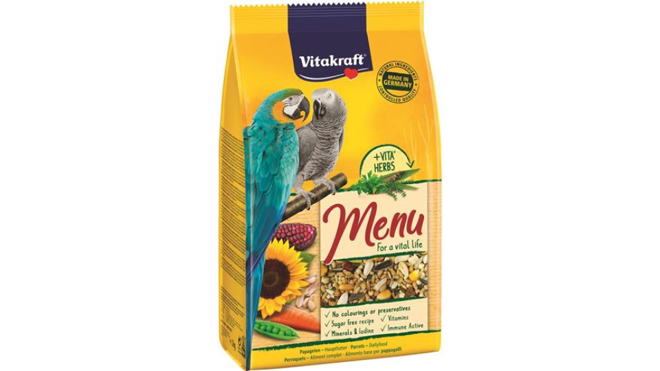 MENU PAPPAGALLI