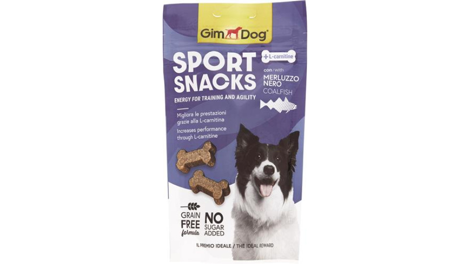 GIMDOG SPORTSNACK MERLUZZO GR60