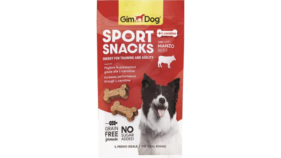 GIMDOG SPORTSNACK MANZO