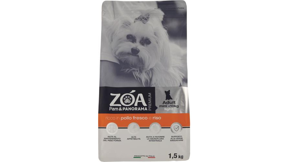 PREMIUM CANE ADULT MINI LIGHT RICCO IN POLLO FRESCO E RISO