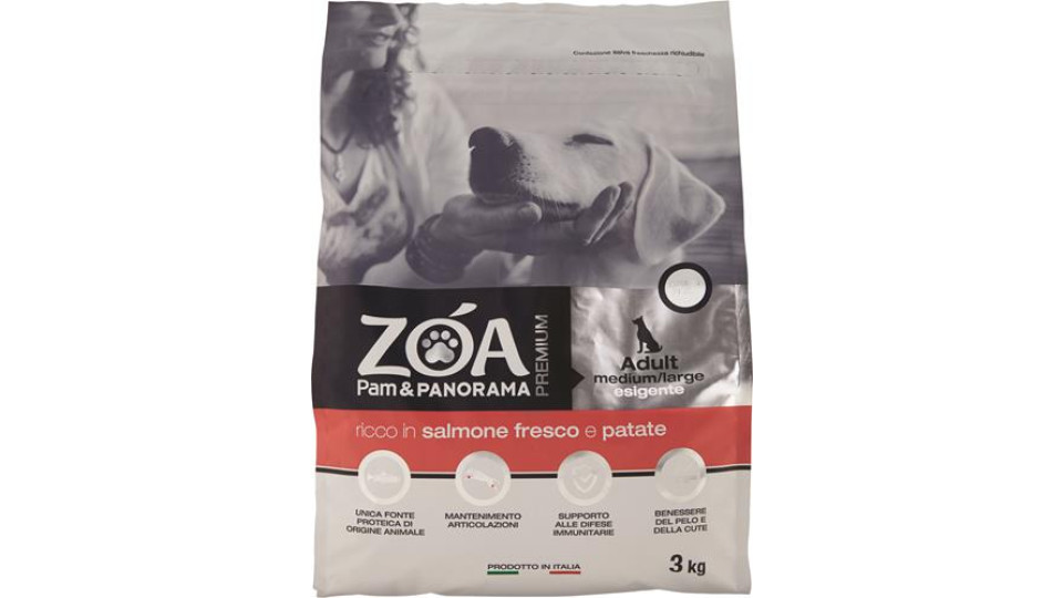 PREMIUM CANE ADULT MEDIUM LARGE ESIGENTE SALMONE FRESCO E RI