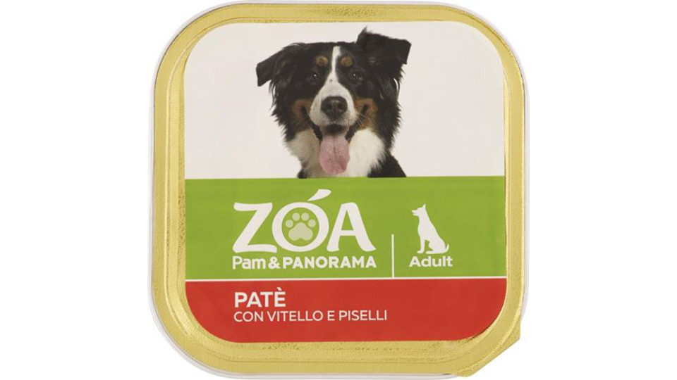 PATE' VITELLO E PISELLI PER CANE