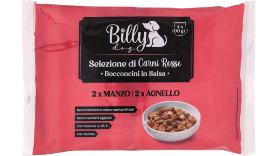 SELEZIONE CARNI ROSSE IN SALSA (MANZO E AGNELLO) GR100X4