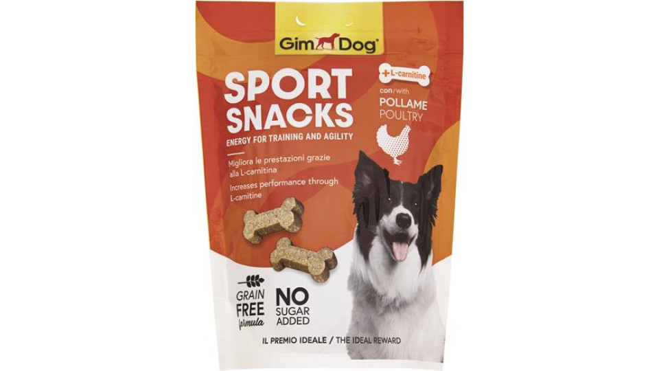 GIMDOG SPORT SNACK POLLO GR150
