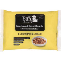 SELEZIONI CARNI BIANCHE IN SALSA 2 POLLO + 2 TACCHINO GR100X4
