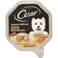 CESAR FLEXI POLLO E CAROTE IN VASCHETTA DA 60GR