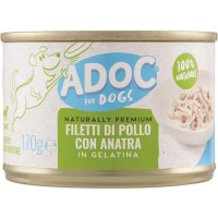 ALIMENTO UMIDO PER CANI POLLO ANATRA