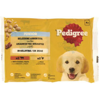 ALIMENTO PER CANI POUCH MANZO RISO E POLLO RISO G100X4