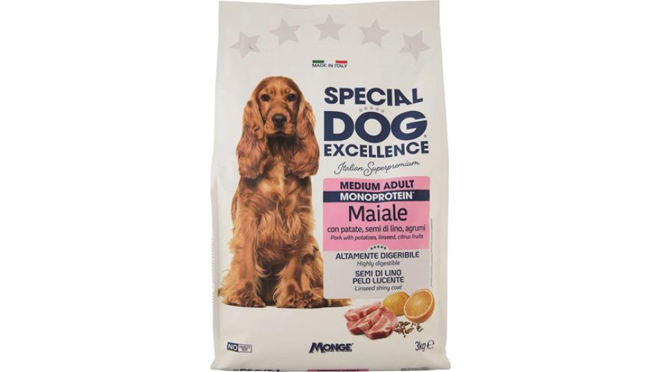 SP DOG MED.MAIALE RISO