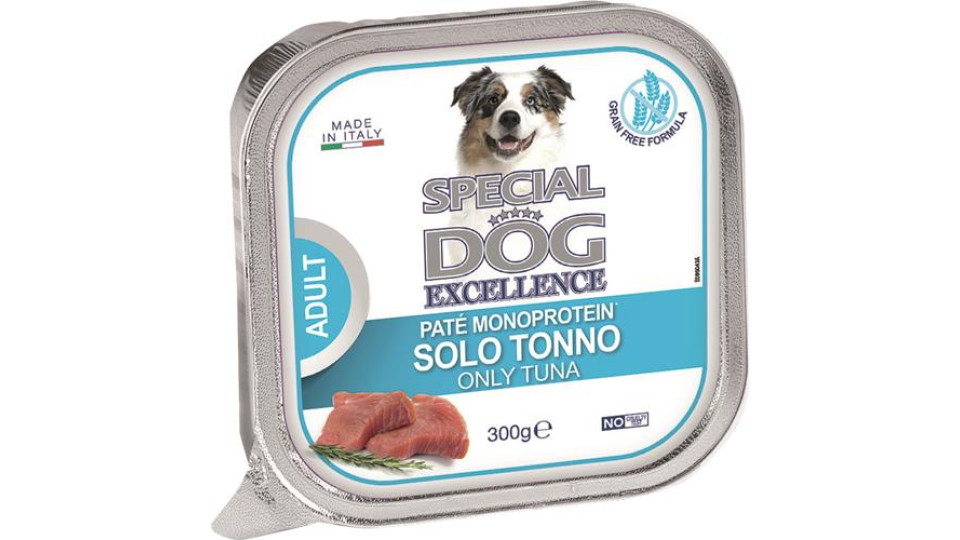 PATE' MONOPROTEIN SPECIAL DOG EXCELLANCE TONNO