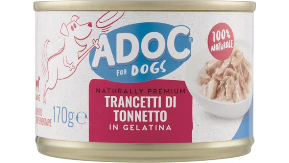 ALIMENTO UMIDO CANI TONNETTO