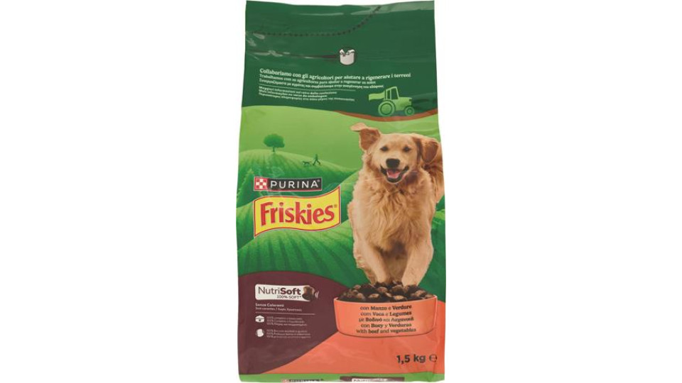 CIBO PER CANI NUTRISOFT MANZO