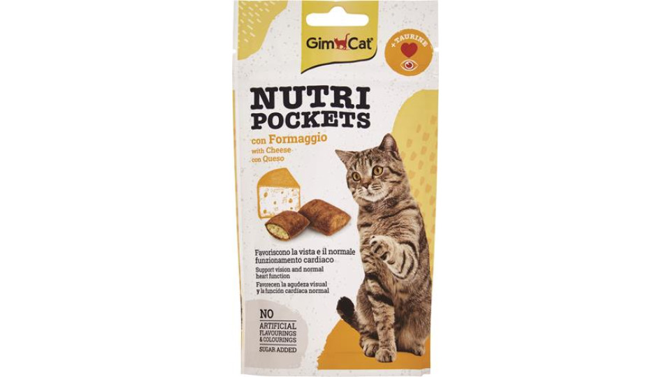 GIMCAT NUTRIPOCKET FORMAGGIO