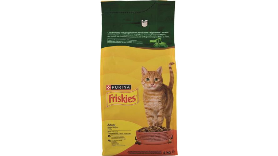FRISKIES ADULT CIBO PER GATTI CON MANZO E POLLO E CON VERDURE