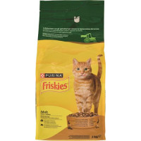 FRISKIES ADULT CIBO PER GATTI CON POLLO E TACCHINO E CON VERDURE