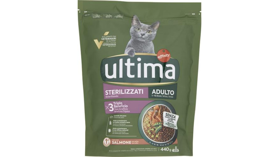 SECCO GATTO STERILIZZATO SALMONE