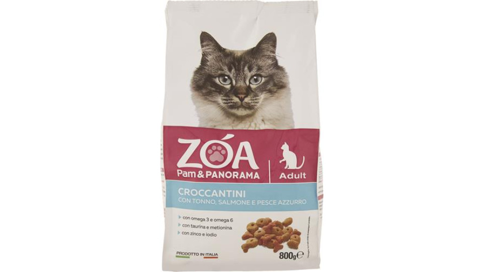 CROCCANTINI TONNO E SALMONE PER GATTO