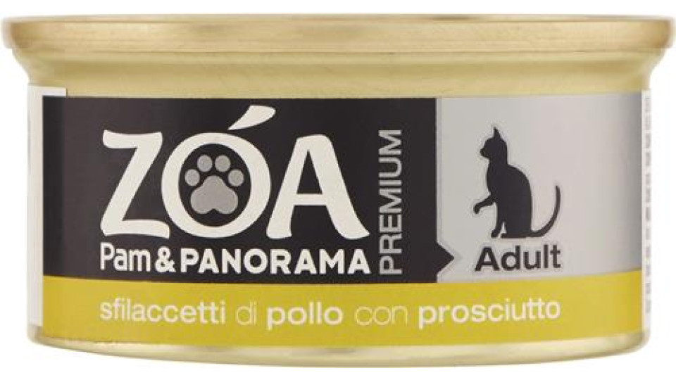 PREMIUM GATTO SFILACCETTI DI POLLO E PROSCIUTTO