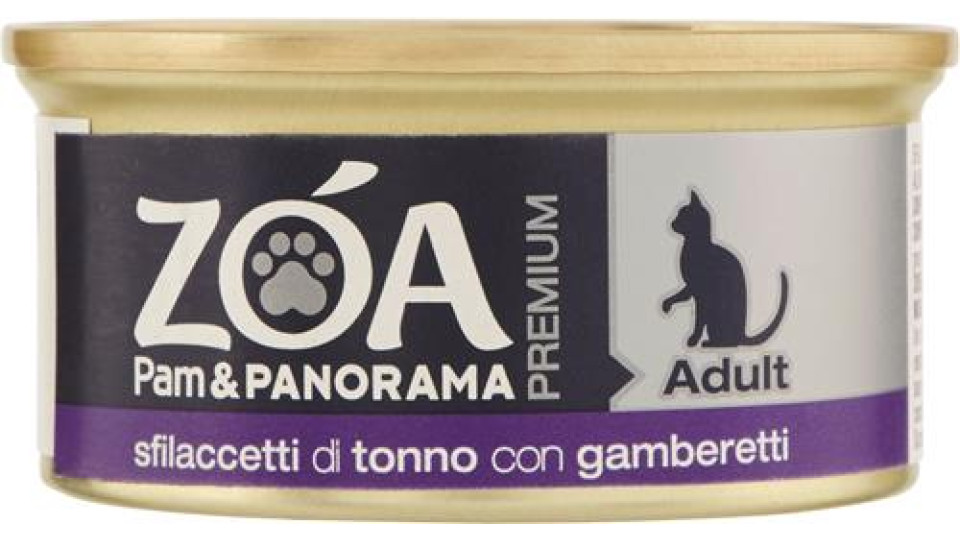 PREMIUM GATTO SFILACCETTI DI TONNO E GAMBERETTI