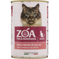 BOCCONCINI CON TONNO E SALMONE PER GATTO