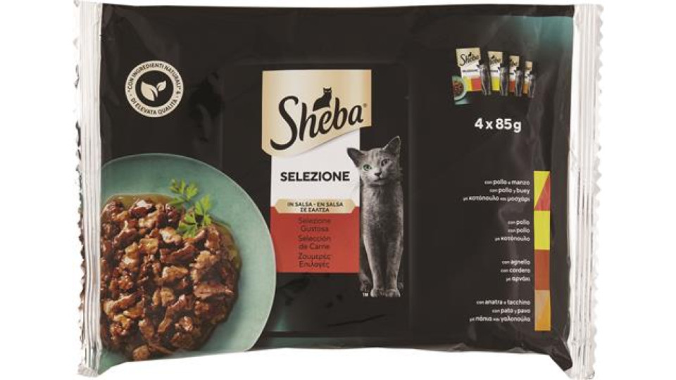 SELEZIONE PER GATTI CON CARNE 4X85