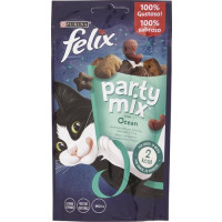 FELIX PARTY MIX OCEAN SNACKS GATTO CON SALMONE, MERLUZZO E TROTA