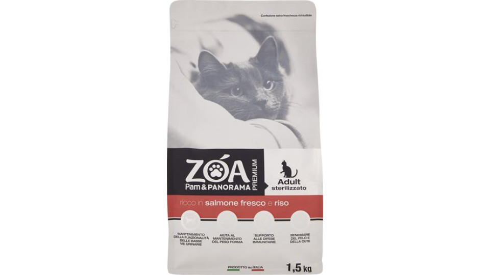GATTO ADULTO STERILIZZATO/LIGHTALMONE FRESCO E RISO