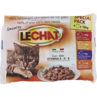 ALIMENTO UMIDO GATTO BUSTA SPECIAL PACK ASSORTITO GR100X4
