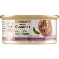 CROCCANTINI FIOCCHI TONNO NATURALE E PESCE BIANCO IN GELÉE