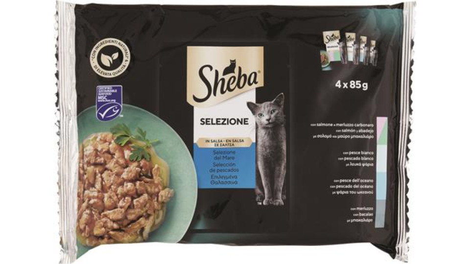 SELEZIONE PER GATTI PESCE GR 85X 4