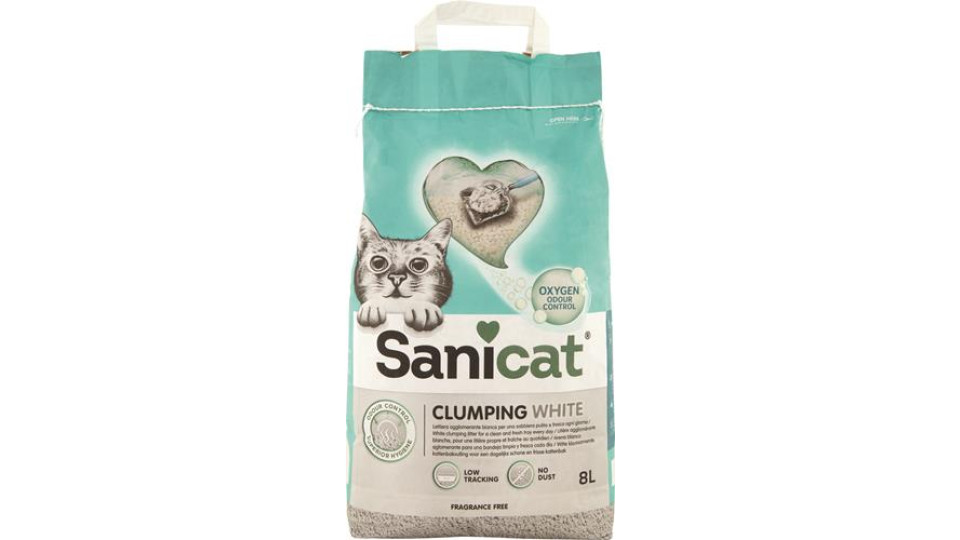 SANICAT CLUMPING WHITE
