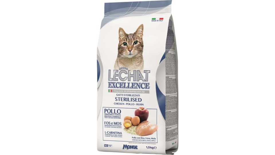 LECHAT EXCELLENCE STERLISED POLLO