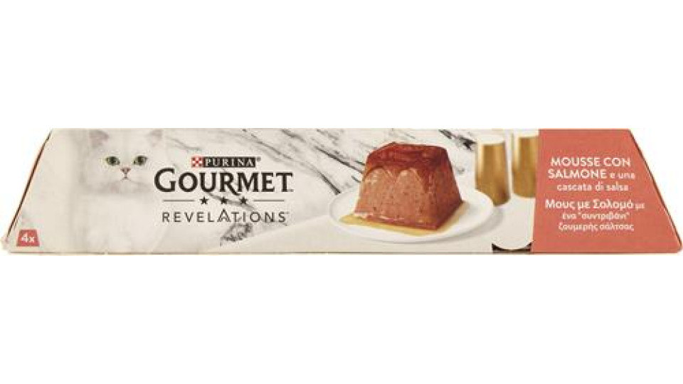 GOURMET REVELATIONS MOUSSE GATTO CON SALMONE 4X57G