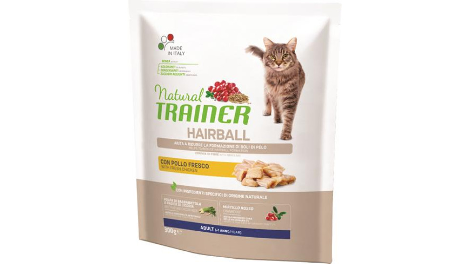 TRAIN CAT NAT HAIRBALL CHICKEN